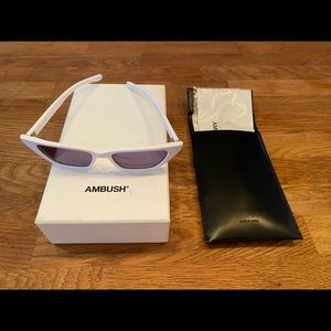 Ambush Molly white sunglasses